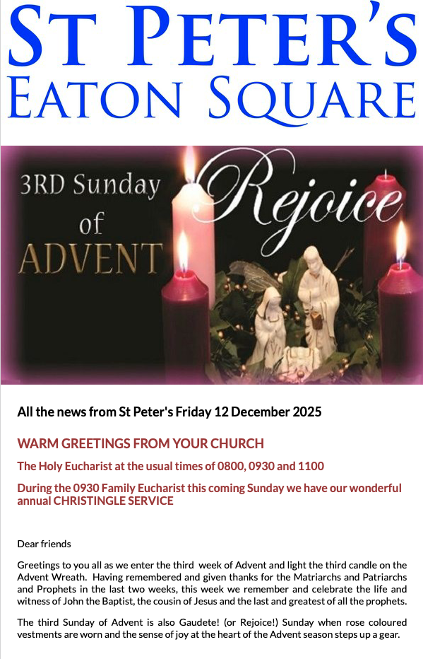Latest Parish Newsletter