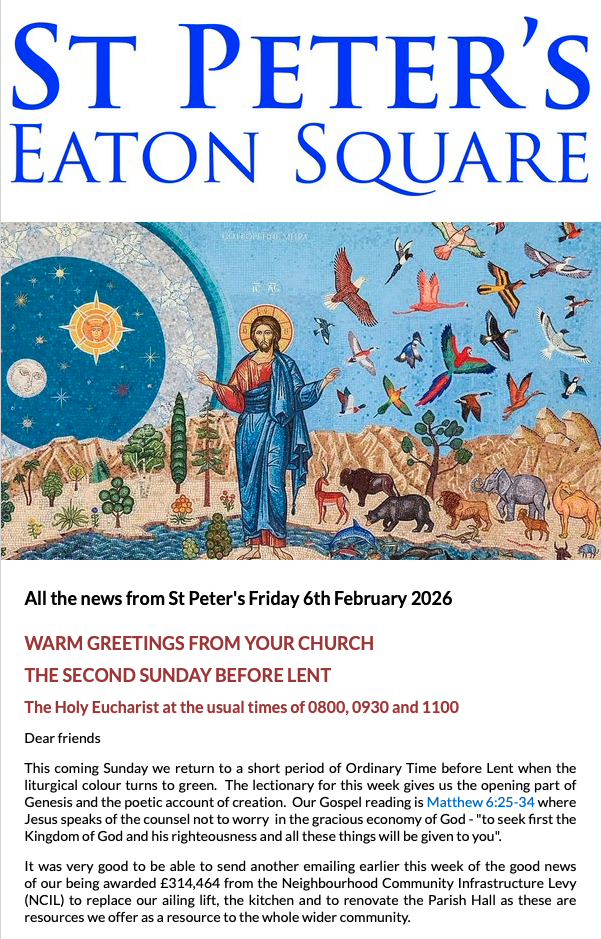Latest Parish Newsletter