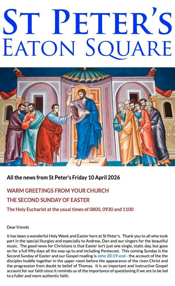 Latest Parish Newsletter