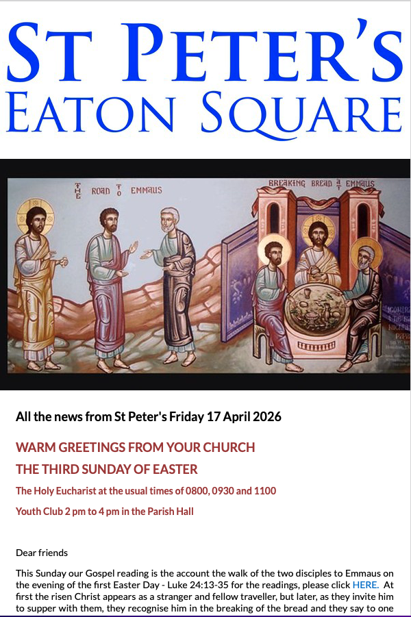 Latest Parish Newsletter